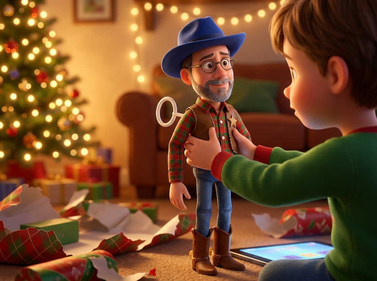 For one shining minute he had the kid's whole attention. The tablet on the floor was content to wait, the way a thing waits when it knows it's going to win.